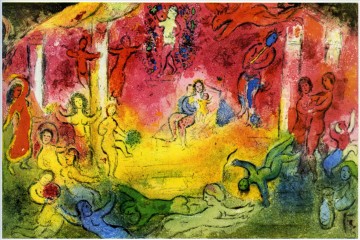  chagall - Schwimmer Zeitgenosse Marc Chagall